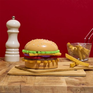 DESSOUS DE VERRE HAMBURGER X6