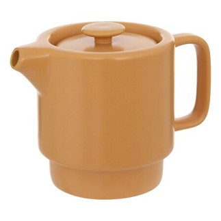 Théière solitaire Nature céramique ocre