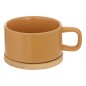 Théière solitaire Nature céramique ocre