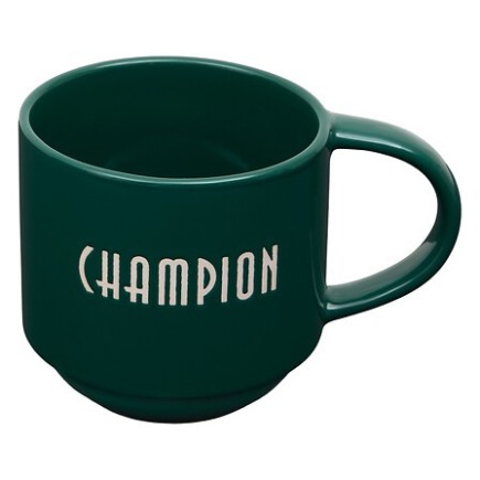 Coffret Mug et chaussettes Champion 38cl vert foncé