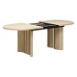 Table à dîner Tino extensible 160/210x90cm travertin Table à dîner Tino extensible 160/210x90cm travertin