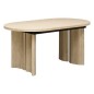 Table à dîner Tino extensible 160/210x90cm travertin Table à dîner Tino extensible 160/210x90cm travertin