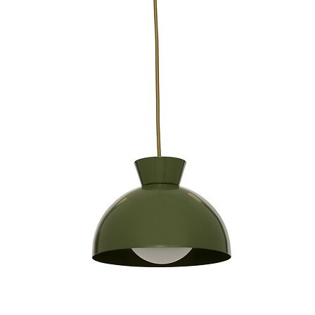 Suspension Lito 22cm métal kaki