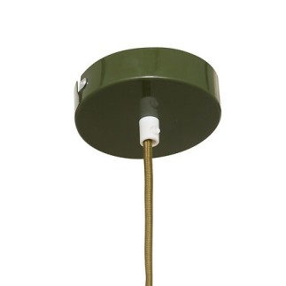 Suspension Lito 22cm métal kaki