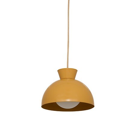 Suspension Lito 22cm métal ocre