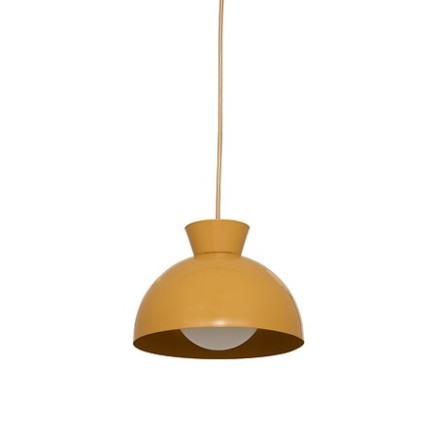 Suspension Lito 22cm métal ocre