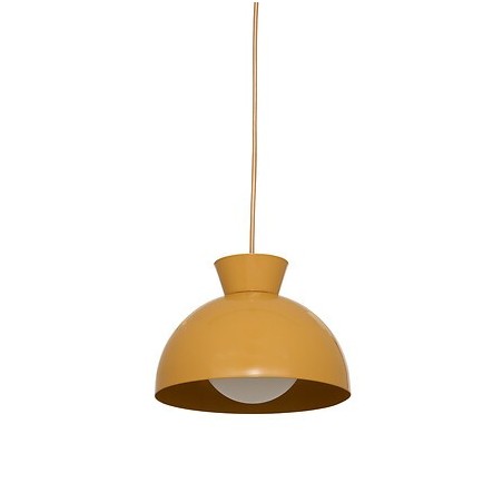 Suspension Lito 22cm métal ocre