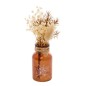 Coffret bougie LED Kaitlin plateau bois beige