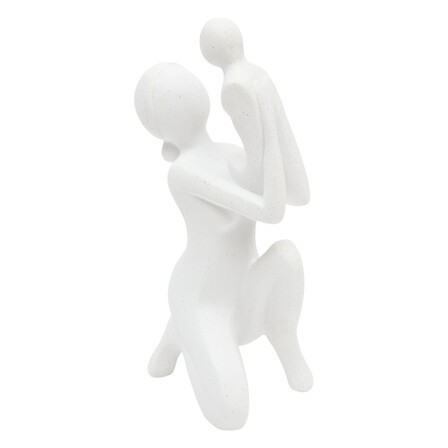 Déco famille Colin 21cm résine