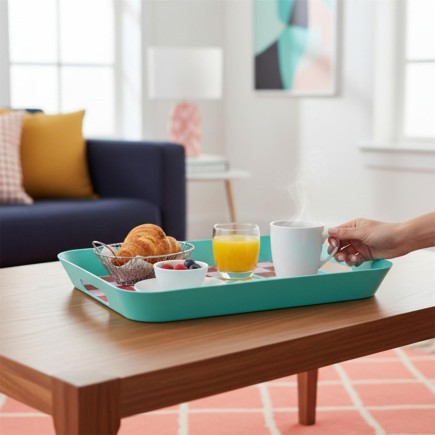 PLATEAU PLASTIQUE LUDIQUE 41X32CM ROOM SERVICE