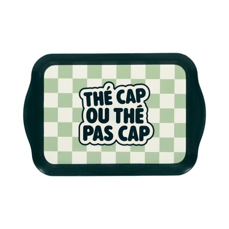 PLATEAU PLASTIQUE LUDIQUE 21X14CM THE CAP