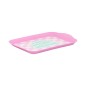 PLATEAU PLASTIQUE LUDIQUE 21X14CM MES PECHES MIGNONS