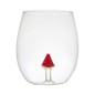 VERRE FIGURINE FRUIT 40CL