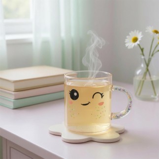 MUG POIGNEE AVEC FORMES 35CL SMILE