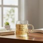 MUG POIGNEE AVEC FORMES 35CL NE CESSE JAMAIS DE BRILLER