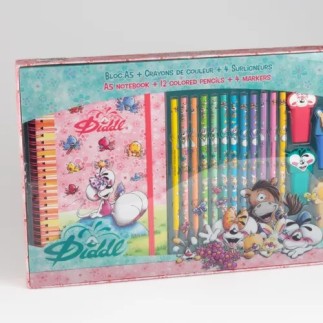 Coffret Cadeau Dessin 17 pcs DIDDL