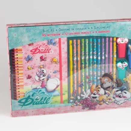 Coffret Cadeau Dessin 17 pcs DIDDL