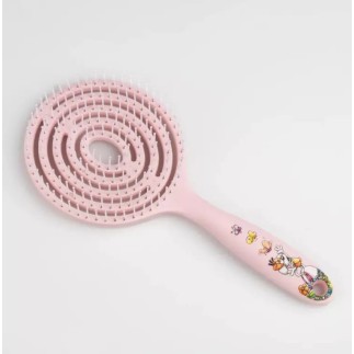 Brosse à cheveux rose DIDDL