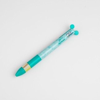 Stylo 2 couleurs Diddl bleu