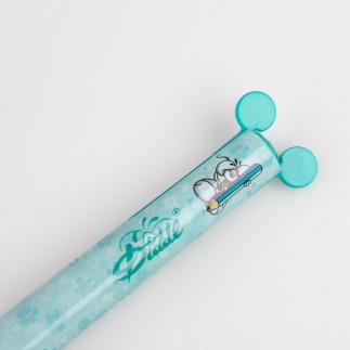 Stylo 2 couleurs Diddl bleu