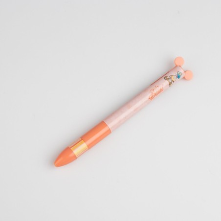 Stylo 2 couleurs Pimboli Diddl orange