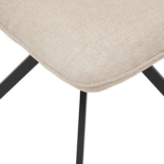 Chaise pivotante Gira chenille beige