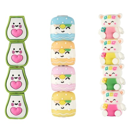 MINI SURLIGNEURS KAWAII X3