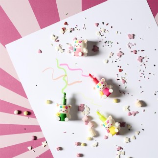 MINI SURLIGNEURS KAWAII X3