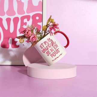 MUG 30CL JE M'EN FOUS GIRL POWER