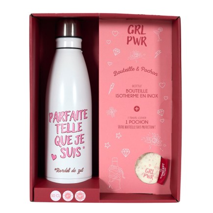 COFFRET BOUTEILLE ISOTHERME PARFAITE