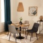 Chaise Sirac gris foncé
