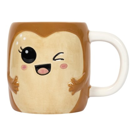 MUG TARTINE RELIEF KAWAII 38CL