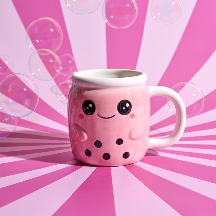 MUG BUBBLE TEA RELIEF KAWAII 38CL