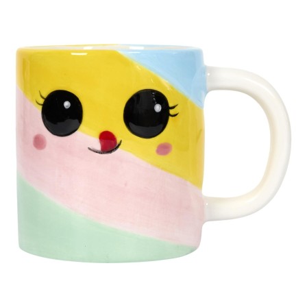 MUG CHAMALLOW RELIEF KAWAII 38CL