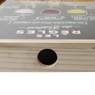 CADRE COLLECTEUR BOUCHON EN LIEGE BISTROT