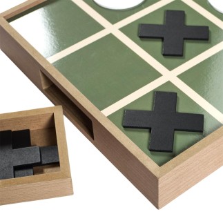 JEU DU TIC TAC TOE EN BOIS