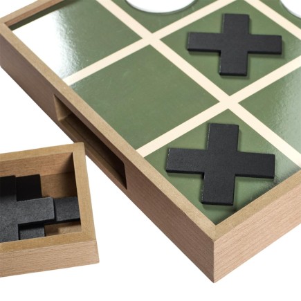 JEU DU TIC TAC TOE EN BOIS