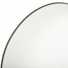 MIROIR METAL FIN D76 NOIR ALICE