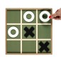 JEU DU TIC TAC TOE EN BOIS