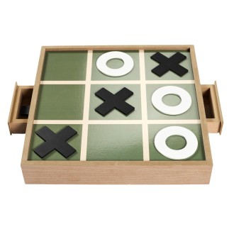JEU DU TIC TAC TOE EN BOIS