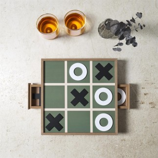 JEU DU TIC TAC TOE EN BOIS