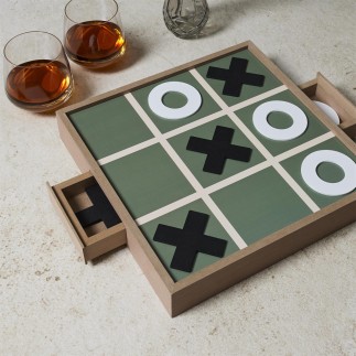 JEU DU TIC TAC TOE EN BOIS