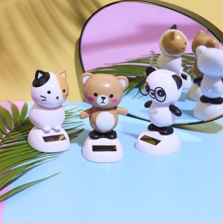 FIGURINE SOLAIRE ANIMAUX