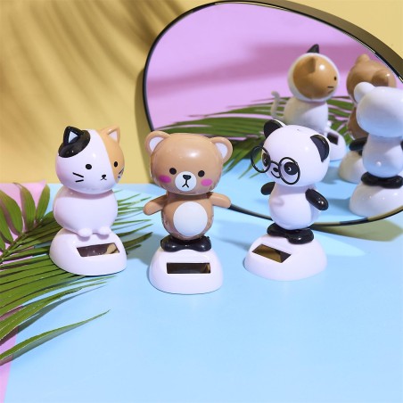 FIGURINE SOLAIRE ANIMAUX