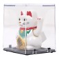 FIGURINE SOLAIRE EN BOITE CHAT PANDA