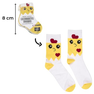 CHAUSSETTES MAGIQUES COMPRESSEES KAWAII