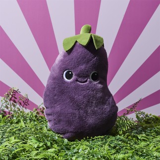 PELUCHE AUBERGINE KAWAII