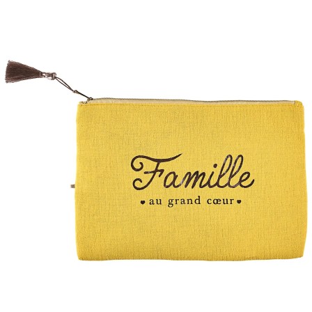 POCHETTE GAZE DE COTON FAMILLE