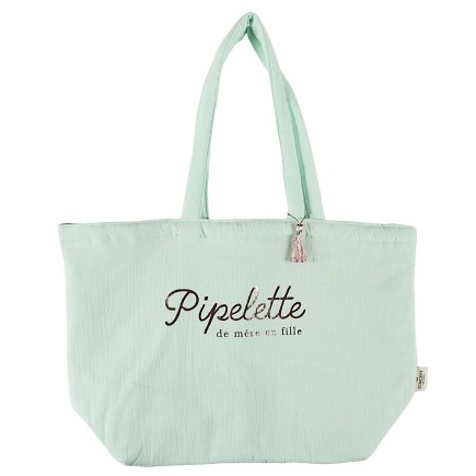 TOTE BAG GAZE DE COTON PIPELETTE