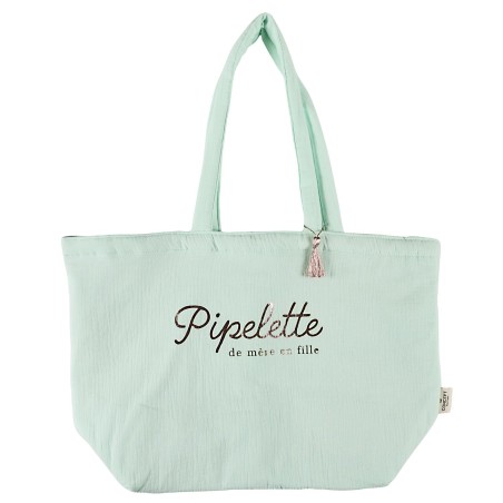 TOTE BAG GAZE DE COTON PIPELETTE